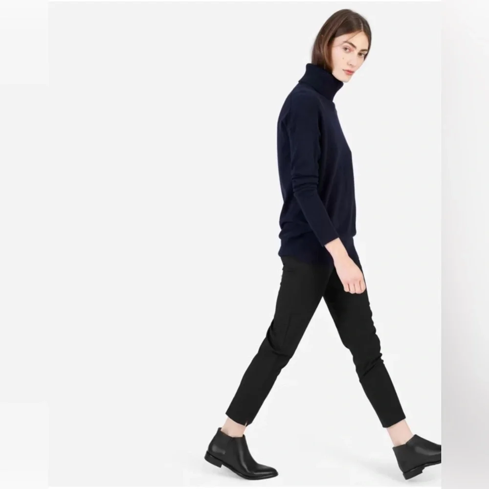 Everlane The Modern Black Leather Ankle Boot 9.5 - Picture 15 of 15
